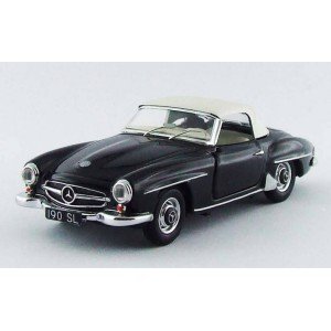 1/43 VOITURE MINIATURE DE COLLECTION Mercedes 190 SL noir-1959-RIO4483